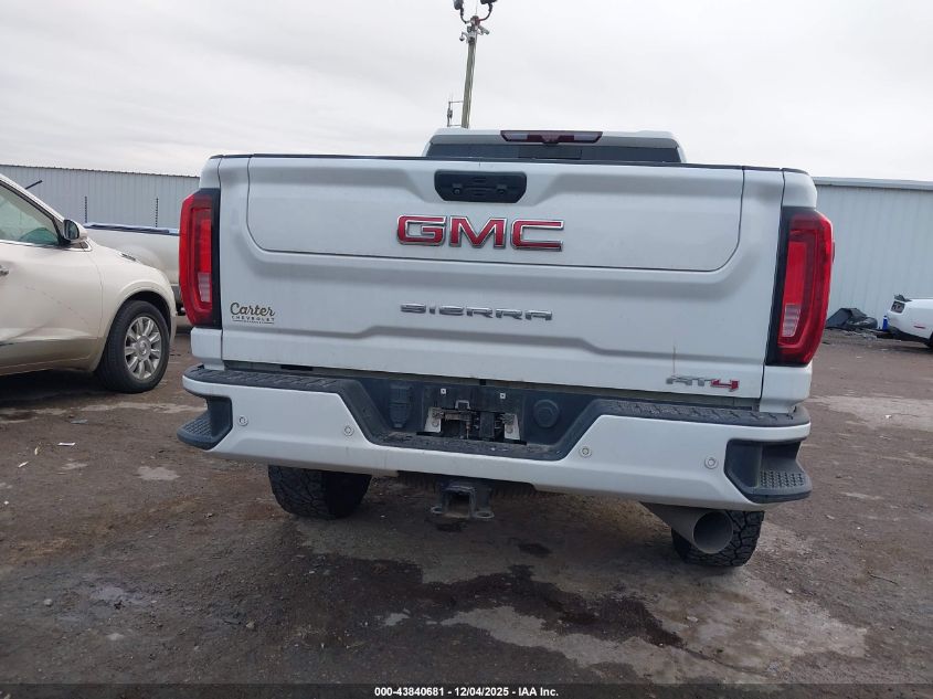 2021 GMC Sierra 2500Hd 4Wd Standard Bed At4 VIN: 1GT49PEY8MF124454 Lot: 43840681