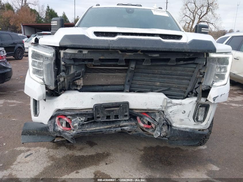 2021 GMC Sierra 2500Hd 4Wd Standard Bed At4 VIN: 1GT49PEY8MF124454 Lot: 43840681