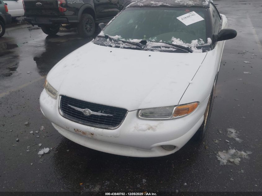 1999 Chrysler Sebring Jxi VIN: 3C3EL55HXXT553202 Lot: 43840702