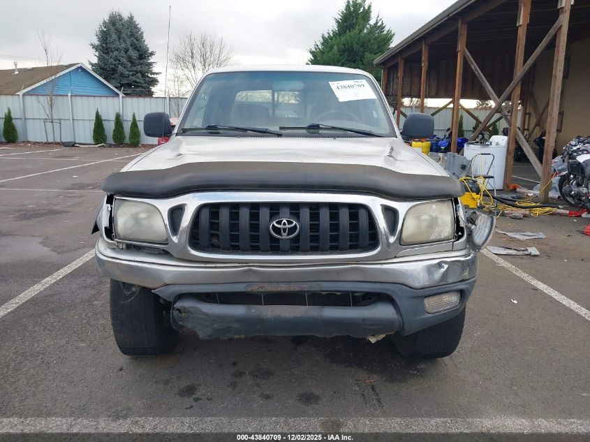 2003 Toyota Tacoma Base V6 VIN: 5TEHN72NX3Z186186 Lot: 43840709