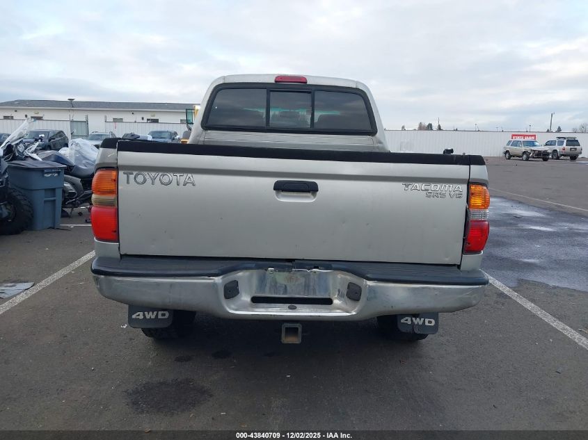 2003 Toyota Tacoma Base V6 VIN: 5TEHN72NX3Z186186 Lot: 43840709