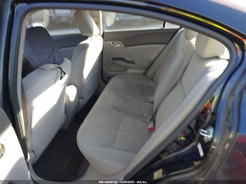 2012 Honda Civic Lx VIN: 19XFB2F50CE385011 Lot: 43840728