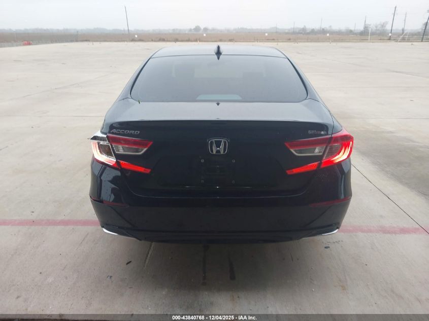 2019 Honda Accord Lx VIN: 1HGCV1F17KA076494 Lot: 43840768