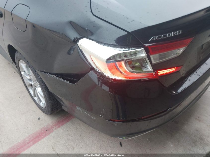 2019 Honda Accord Lx VIN: 1HGCV1F17KA076494 Lot: 43840768