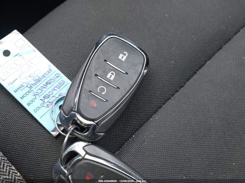 2021 Chevrolet Trailblazer Awd Lt VIN: KL79MRSL0MB047351 Lot: 43840808