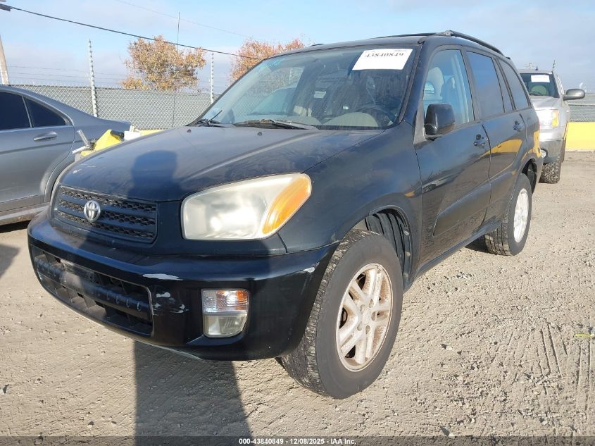 2002 Toyota Rav4 VIN: JTEGH20V120049740 Lot: 43840849