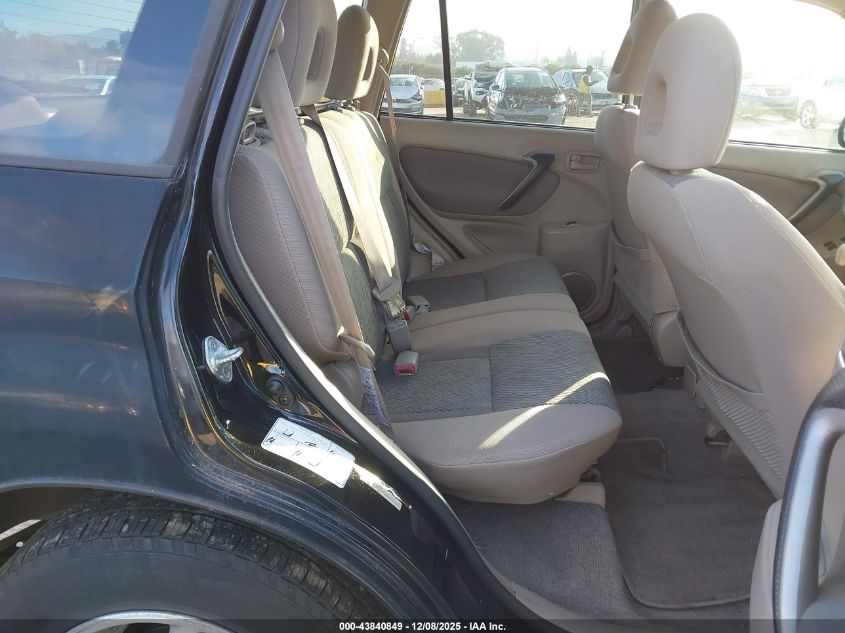 2002 Toyota Rav4 VIN: JTEGH20V120049740 Lot: 43840849