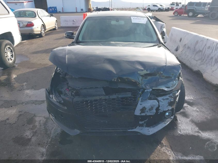 2012 Audi A4 2.0T Premium VIN: WAUFFAFL1CA114908 Lot: 43840915