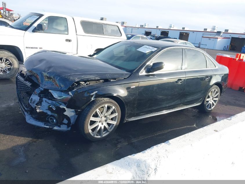 2012 Audi A4 2.0T Premium VIN: WAUFFAFL1CA114908 Lot: 43840915
