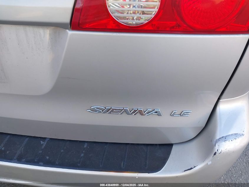 2006 Toyota Sienna Le VIN: 5TDZA23CX6S418156 Lot: 43840959