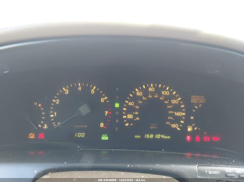 1993 Lexus Sc 300 VIN: JT8JZ31C4P0016408 Lot: 43840965