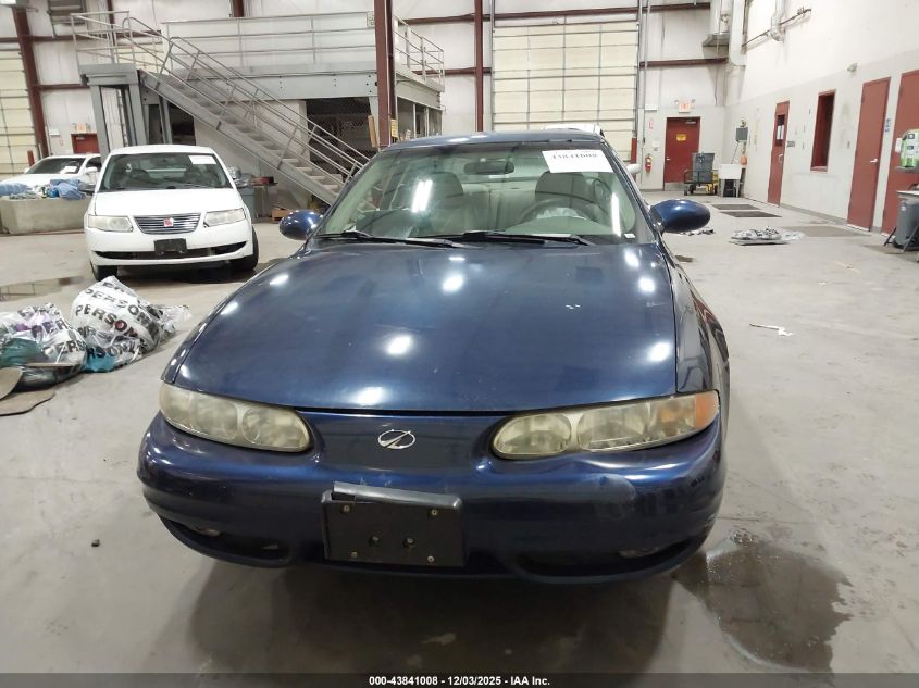2001 Oldsmobile Alero Gls VIN: 1G3NF12E21C152168 Lot: 43841008
