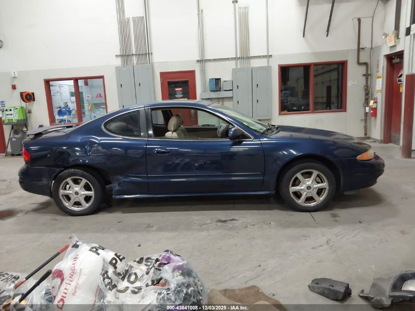 2001 Oldsmobile Alero Gls VIN: 1G3NF12E21C152168 Lot: 43841008