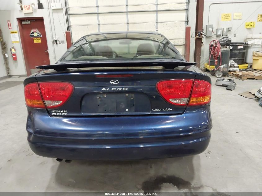 2001 Oldsmobile Alero Gls VIN: 1G3NF12E21C152168 Lot: 43841008