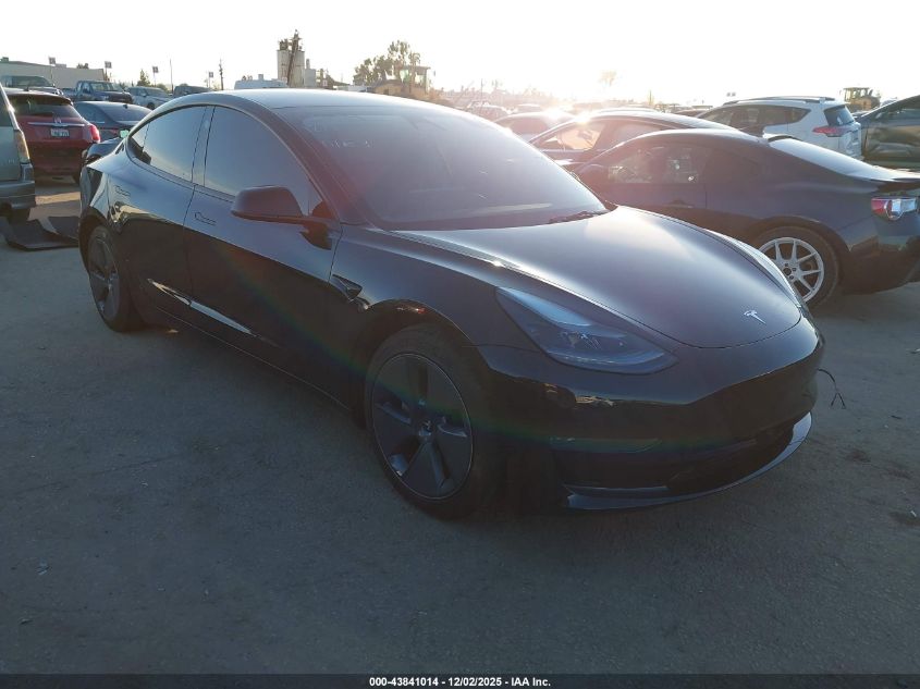 TESLA MODEL 3 REAR-WHEEL DRIVE