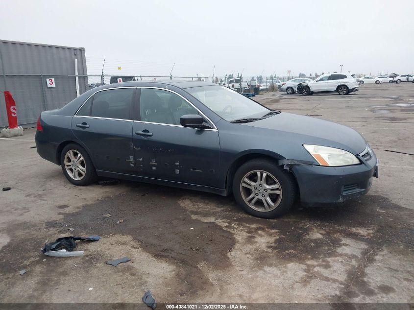 2007 Honda Accord 2.4 Ex VIN: 1HGCM56787A023695 Lot: 43841021