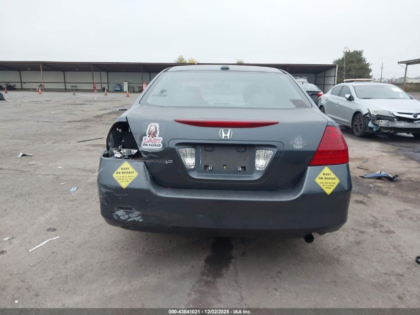 2007 Honda Accord 2.4 Ex VIN: 1HGCM56787A023695 Lot: 43841021