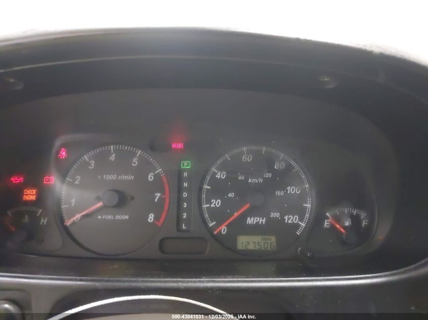 2001 Isuzu Rodeo Ls 3.2L V6/Lse 3.2L V6/S 3.2L V6 VIN: 4S2CK58W414326220 Lot: 43841031