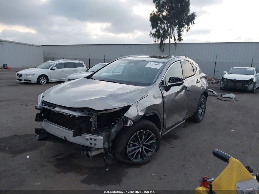 2025 Lexus Nx 350H Premium VIN: JTJGKCEZXS5033348 Lot: 43841032