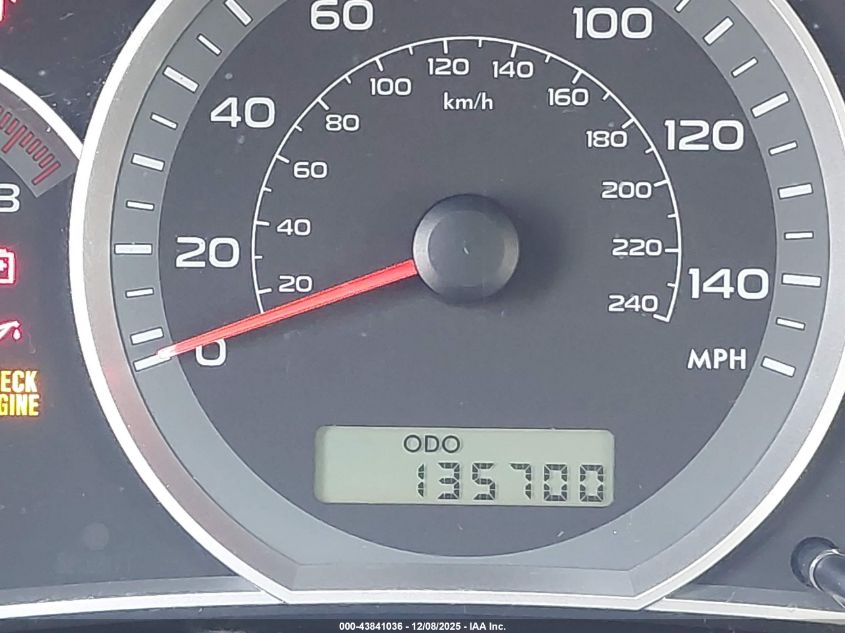 2009 Subaru Impreza Outback Sport VIN: JF1GH63649G804371 Lot: 43841036