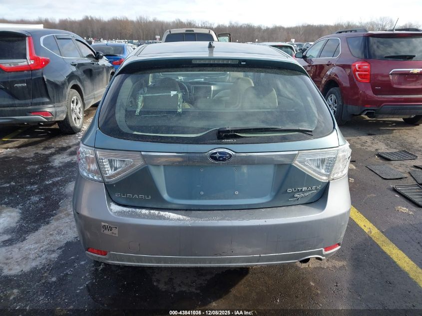 2009 Subaru Impreza Outback Sport VIN: JF1GH63649G804371 Lot: 43841036