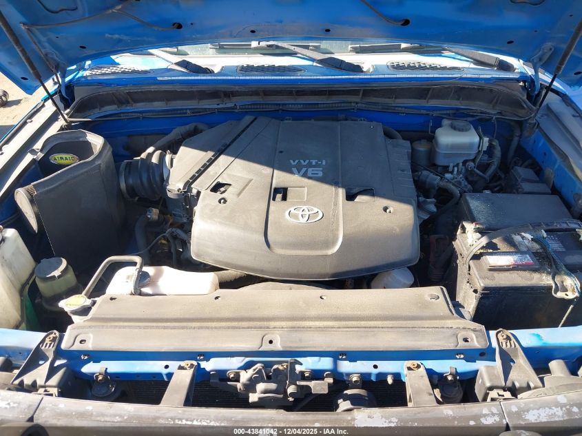 2007 Toyota Fj Cruiser VIN: JTEZU11F870012620 Lot: 43841042