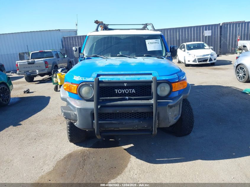 2007 Toyota Fj Cruiser VIN: JTEZU11F870012620 Lot: 43841042