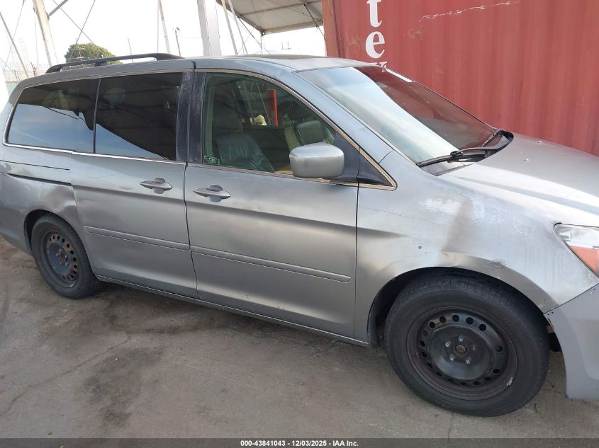 2005 Honda Odyssey Ex-L VIN: 5FNRL38795B056612 Lot: 43841043