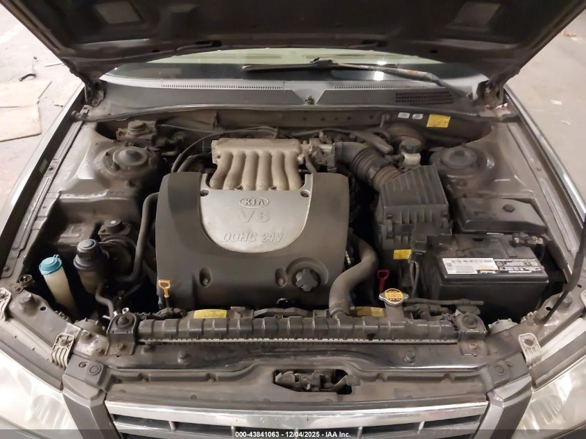 2002 Kia Optima Lx V6/Se V6 VIN: KNAGD128525143962 Lot: 43841063