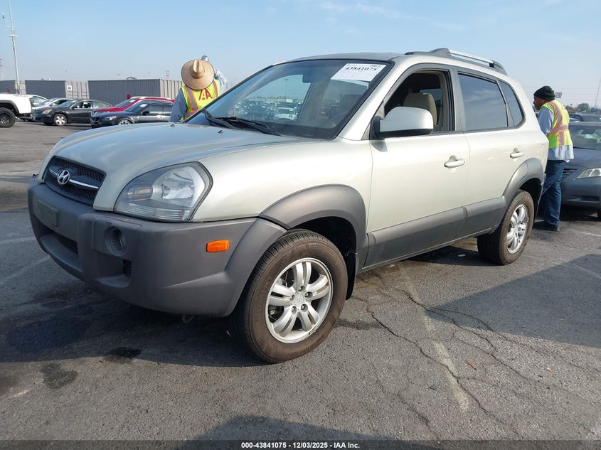 KM8JN12D86U417391 2006 HYUNDAI TUCSON photo no. 2