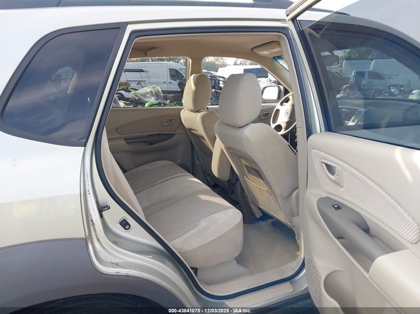 KM8JN12D86U417391 2006 HYUNDAI TUCSON photo no. 8