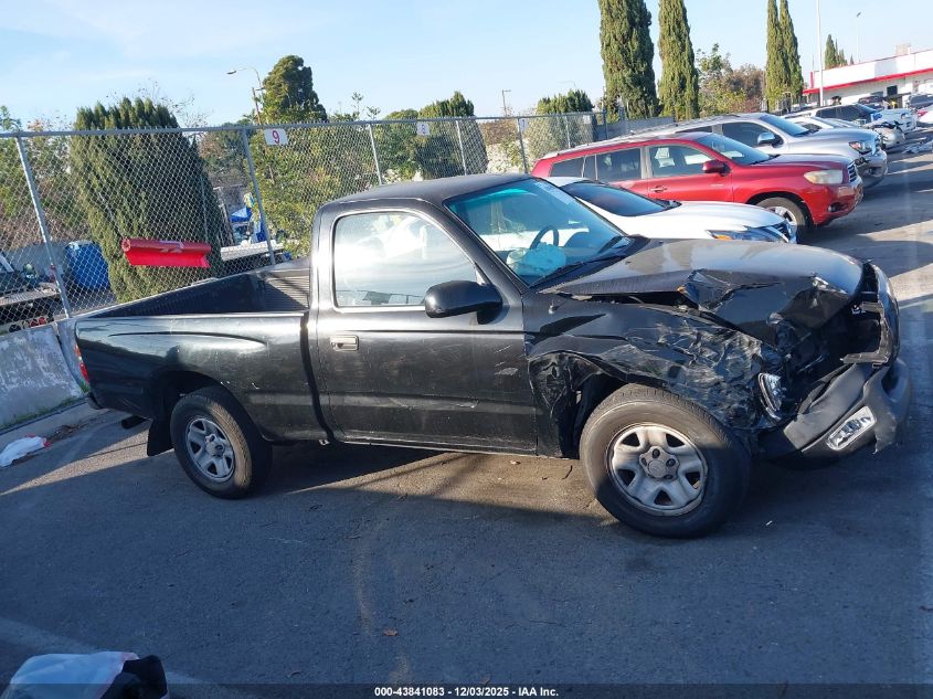 2002 Toyota Tacoma VIN: 5TENL42N92Z109055 Lot: 43841083