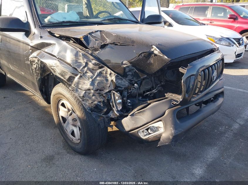 2002 Toyota Tacoma VIN: 5TENL42N92Z109055 Lot: 43841083