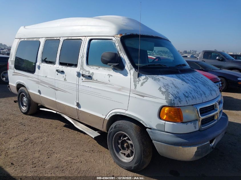 2002 Dodge Ram Van 1500 Conversion VIN: 2B6HB11Z02K143178 Lot: 43841091
