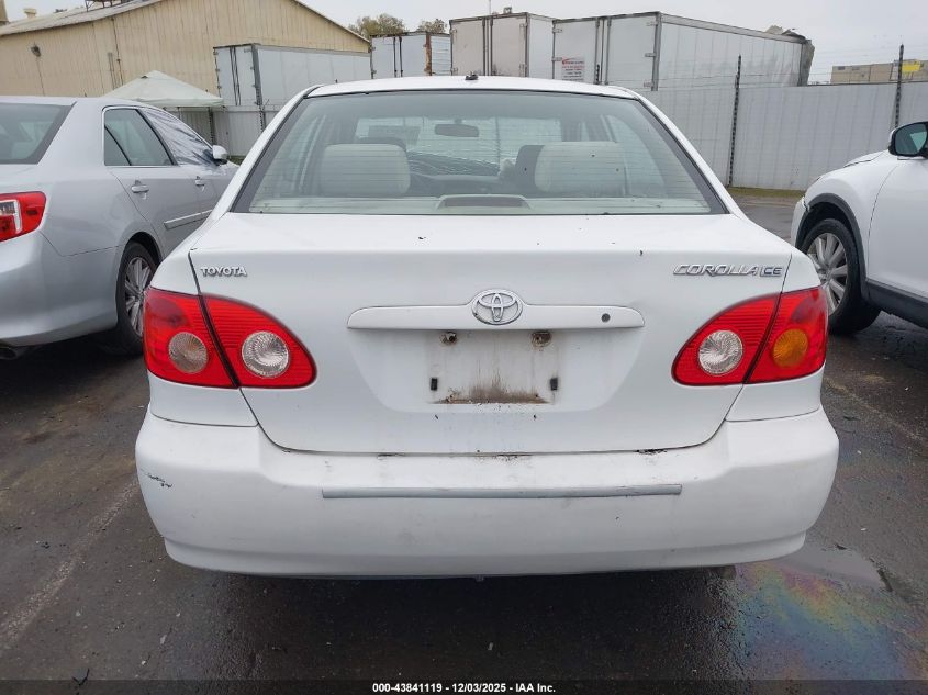 2003 Toyota Corolla Ce VIN: 1NXBR32E03Z090591 Lot: 43841119
