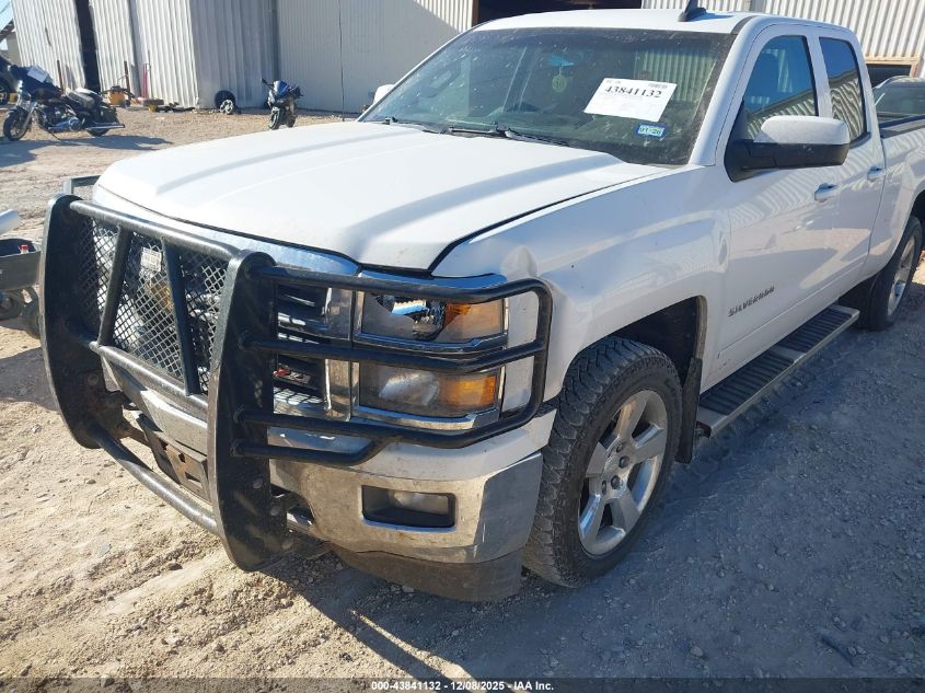 2015 Chevrolet Silverado 1500 2Lt VIN: 1GCVKREH6FZ252925 Lot: 43841132