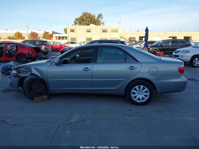 2005 Toyota Camry Le VIN: 4T1BE32K85U565649 Lot: 43841154