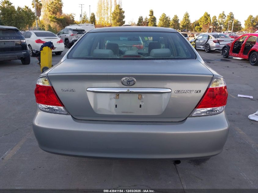 2005 Toyota Camry Le VIN: 4T1BE32K85U565649 Lot: 43841154