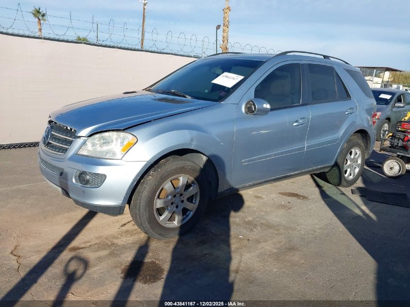 2007 Mercedes-Benz Ml 350 4Matic VIN: 4JGBB86E57A204426 Lot: 43841167