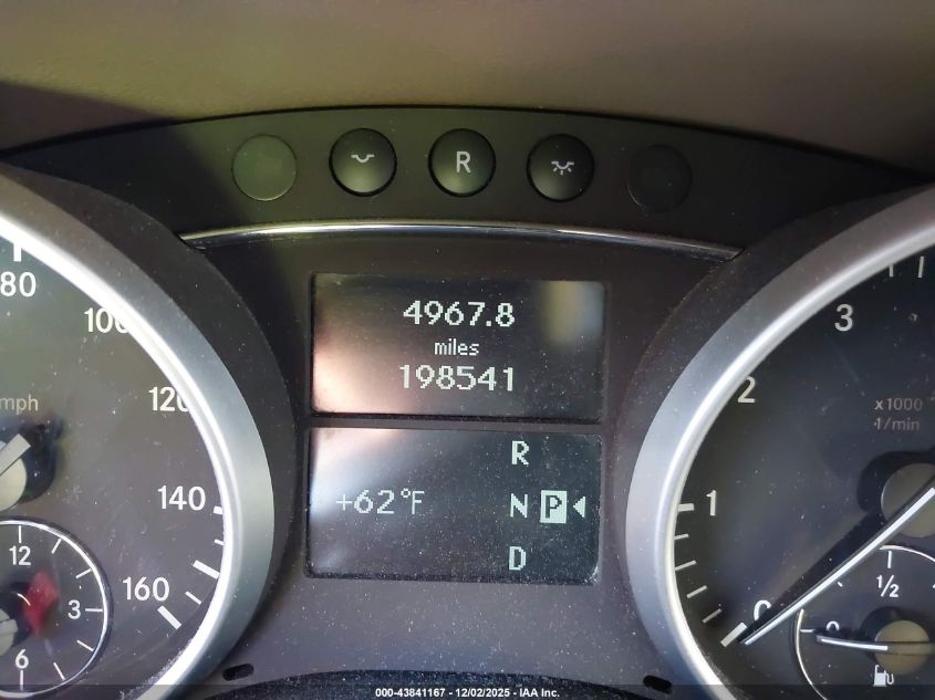 2007 Mercedes-Benz Ml 350 4Matic VIN: 4JGBB86E57A204426 Lot: 43841167