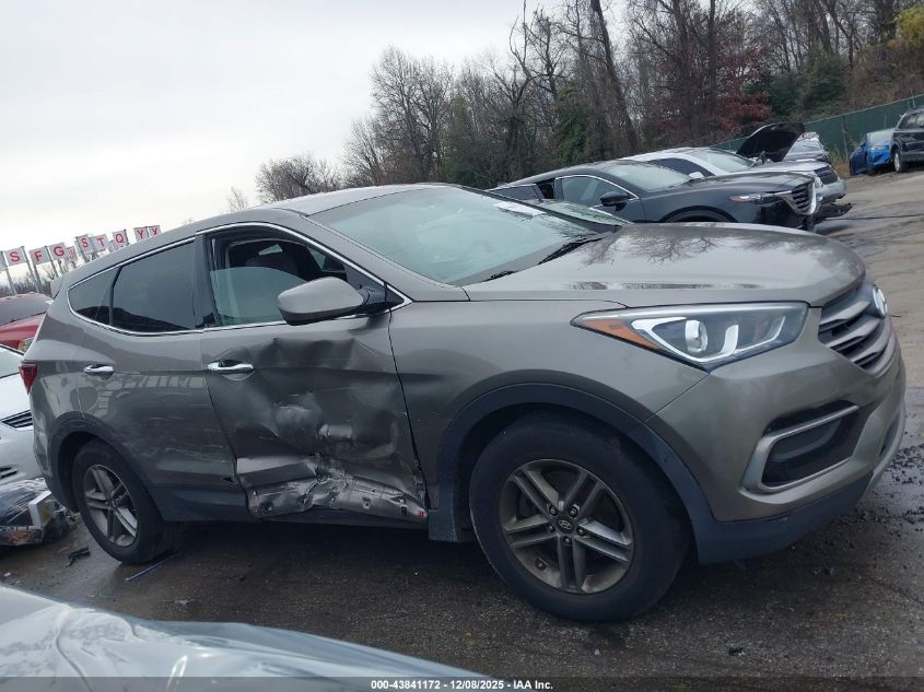 2017 Hyundai Santa Fe Sport 2.4L VIN: 5XYZTDLB0HG382202 Lot: 43841172