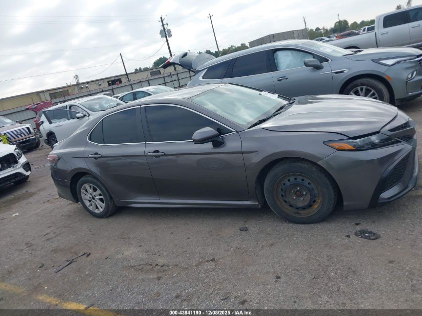 2021 Toyota Camry Se VIN: 4T1G11AK2MU553616 Lot: 43841190