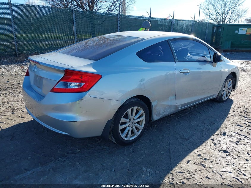 2012 HONDA CIVIC auction photo 4