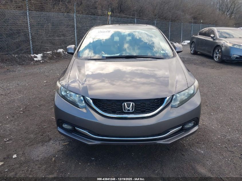 2013 Honda Civic Ex-L VIN: 19XFB2F90DE221682 Lot: 43841248