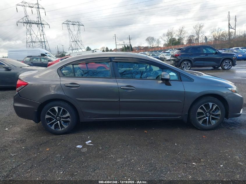 2013 Honda Civic Ex-L VIN: 19XFB2F90DE221682 Lot: 43841248