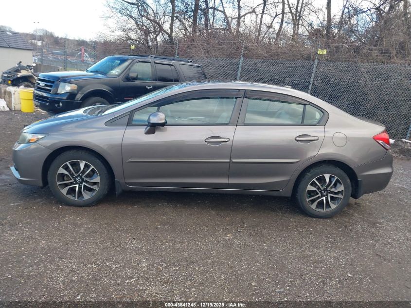 2013 Honda Civic Ex-L VIN: 19XFB2F90DE221682 Lot: 43841248