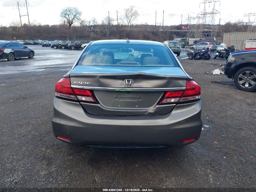 2013 Honda Civic Ex-L VIN: 19XFB2F90DE221682 Lot: 43841248