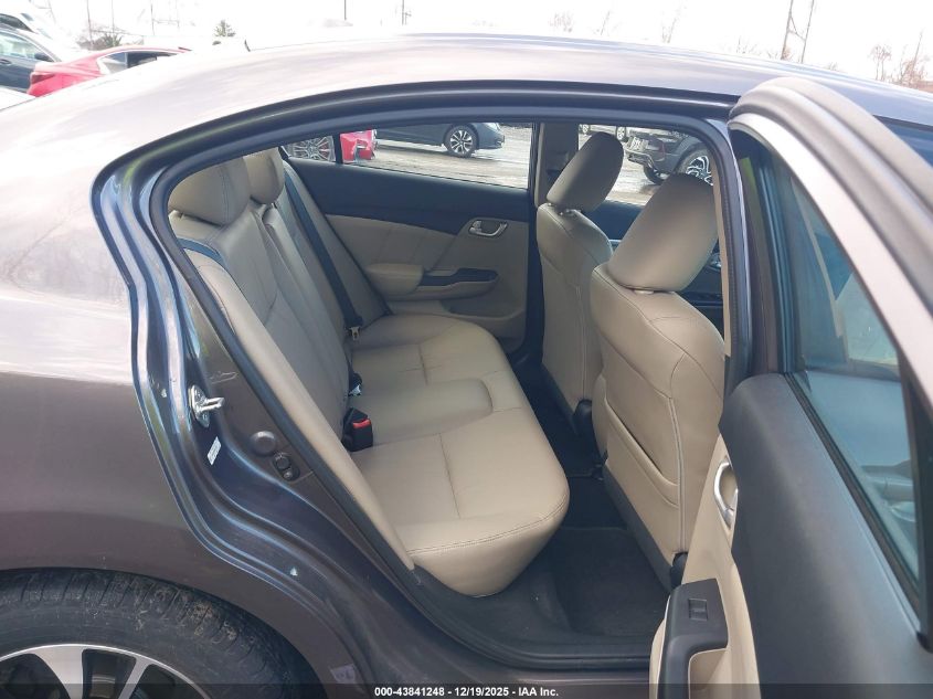 2013 Honda Civic Ex-L VIN: 19XFB2F90DE221682 Lot: 43841248