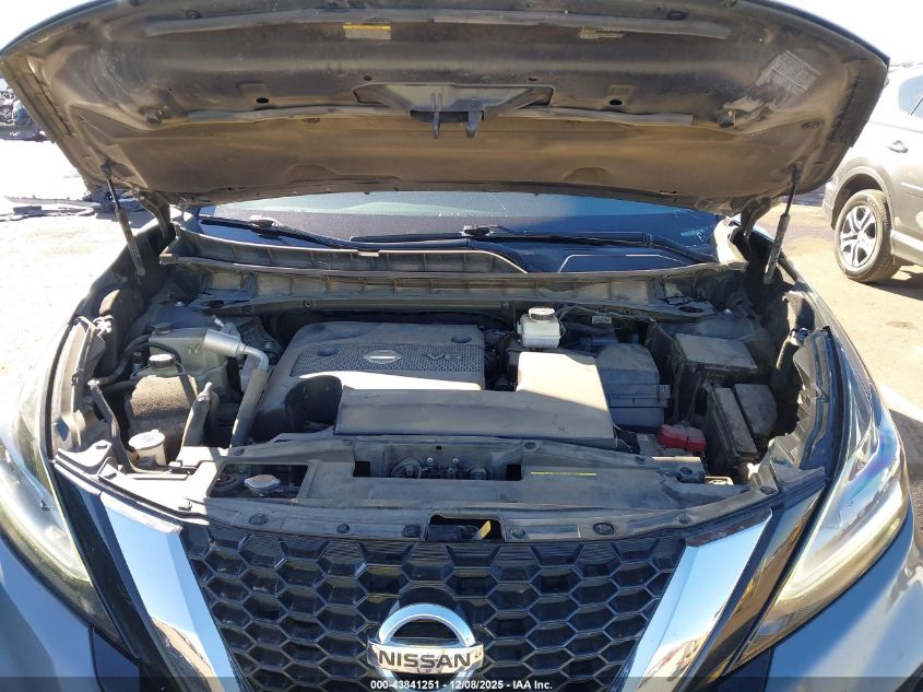 2020 Nissan Murano S Fwd VIN: 5N1AZ2AJ6LN168645 Lot: 43841251