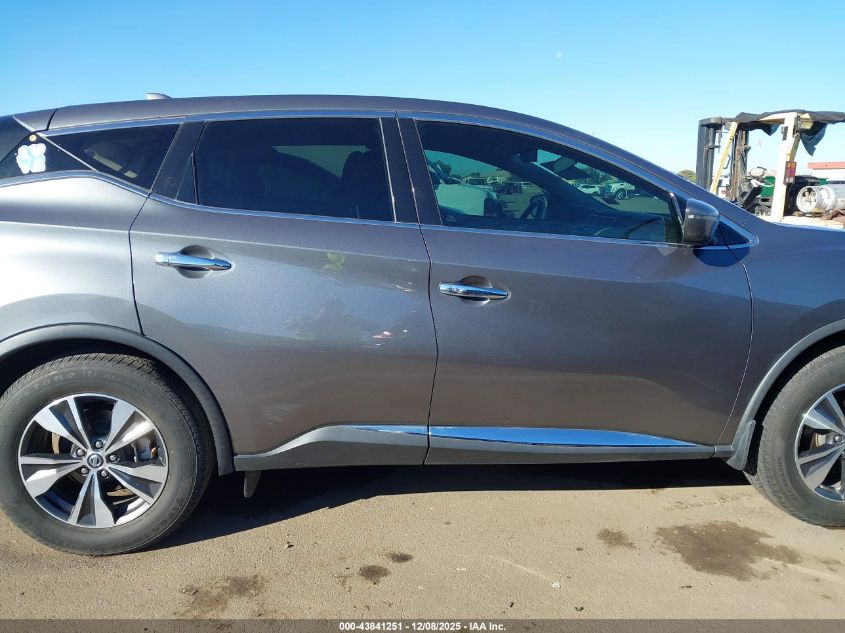 2020 Nissan Murano S Fwd VIN: 5N1AZ2AJ6LN168645 Lot: 43841251